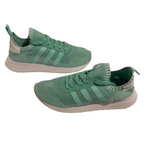 Adidas Womens Size 8.5 Originals FLB Flashback Running Mint Green Shoes BY2793